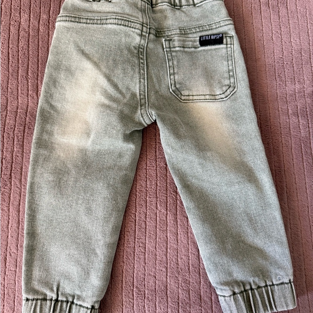Little Bipsy Light Gray Kids Jeans